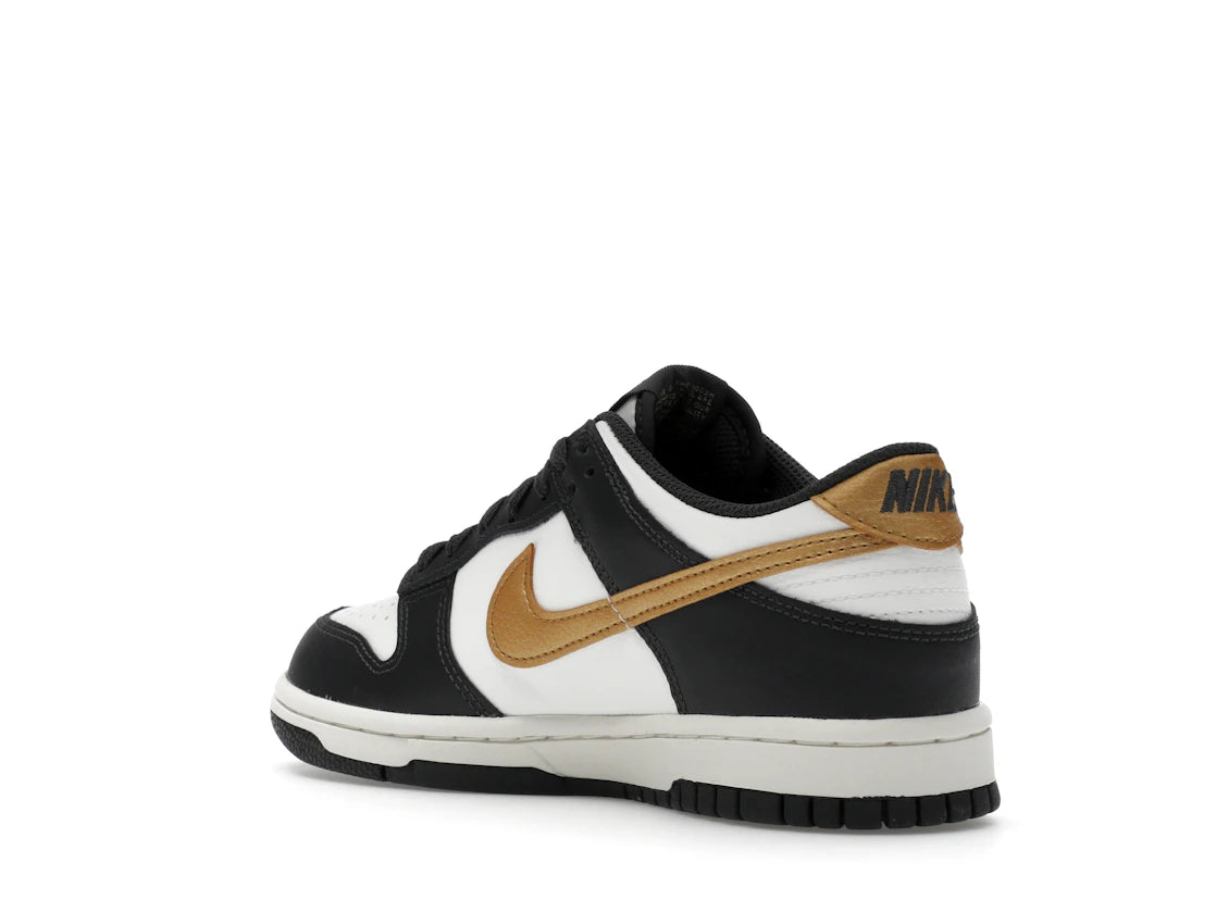 Nike Dunk Low Summit White Metallic Gold (GS) - vue secondaire B