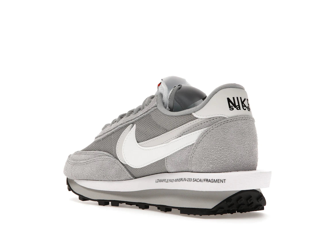 Nike LD Waffle SF sacai Fragment Grau - vue secondaire B