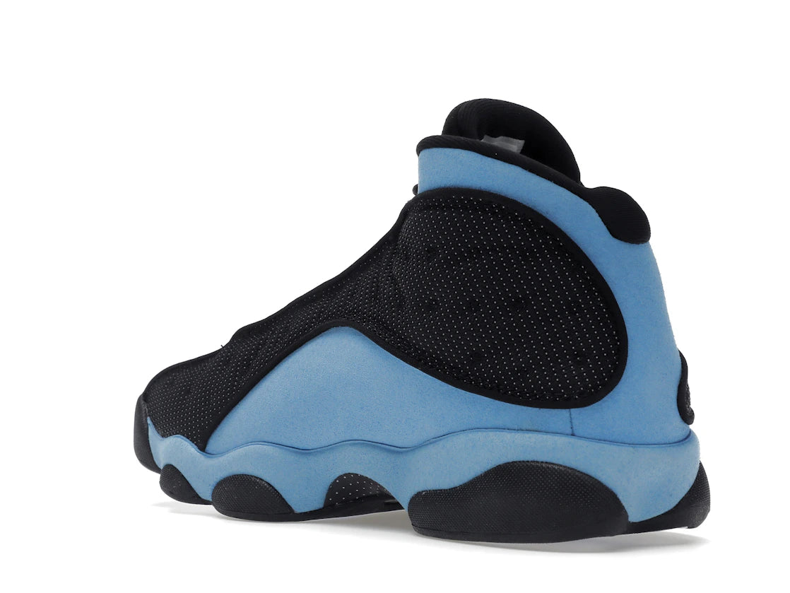 Jordan 13 Retro Schwarz Universitätsblau - vue secondaire B