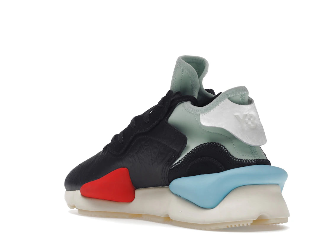 adidas Y-3 Kaiwa Black Blush Green - vue secondaire B