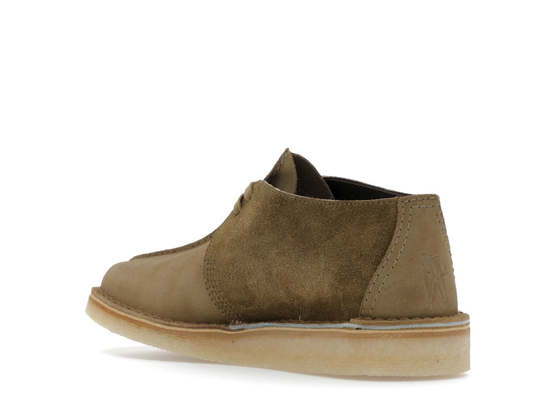 Clarks Desert Trek Dark Olive Combination - vue secondaire B
