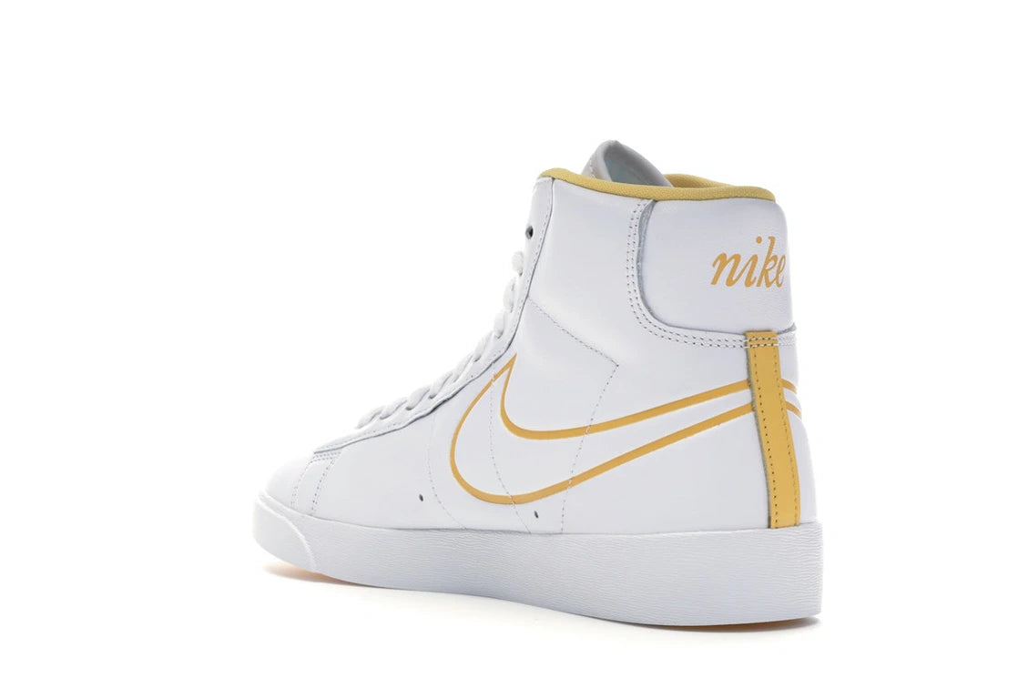 Nike Blazer Mid White Topaz Gold (Women's) - vue secondaire B