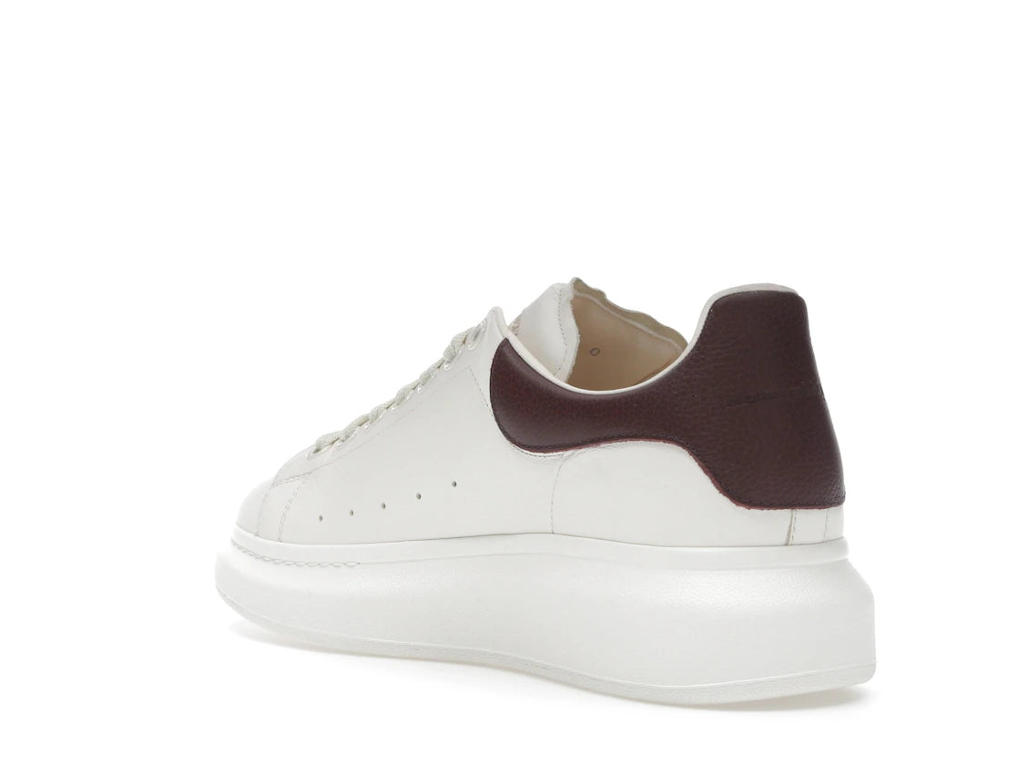 Alexander McQueen Oversized Off-White Bordeaux - vue secondaire B
