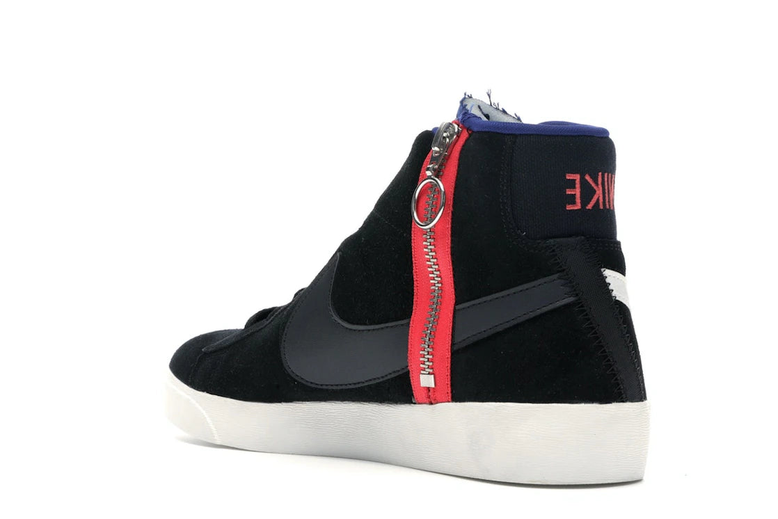 Nike Blazer Mid Rebel Deep Royal Black (Women's) - vue secondaire B