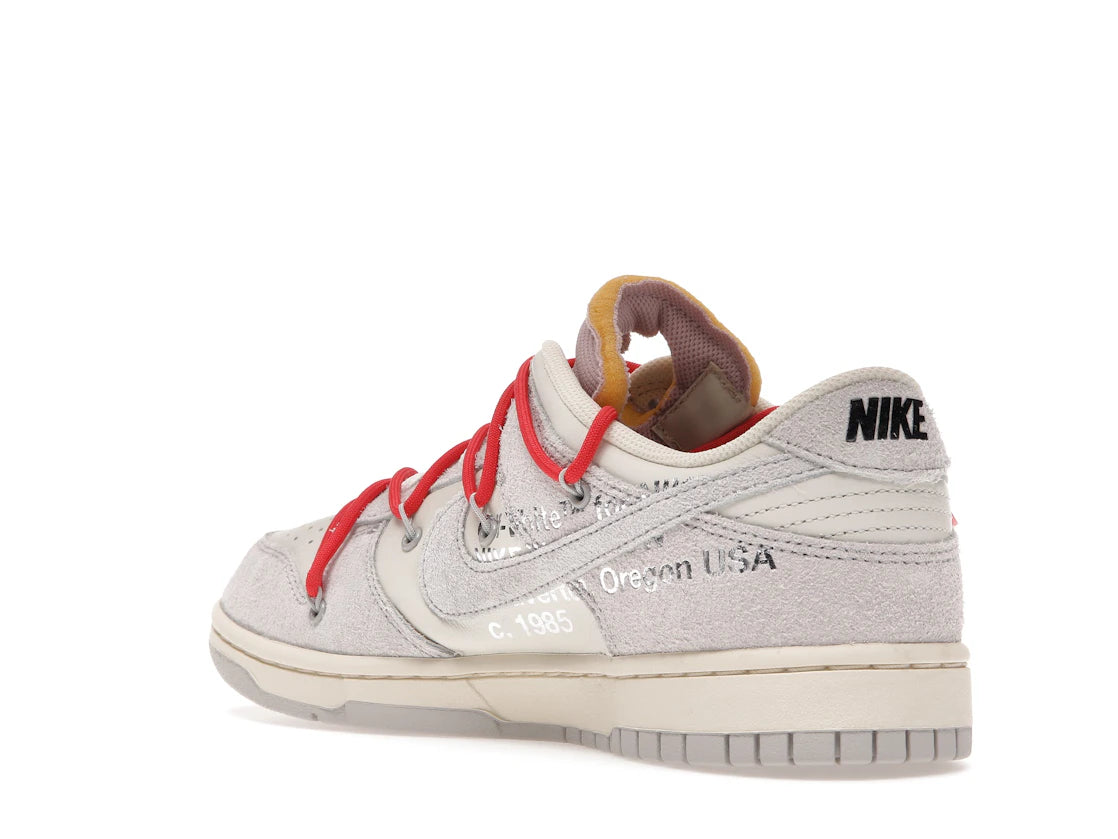 Nike Dunk Low Off-White Lot 33 - vue secondaire B