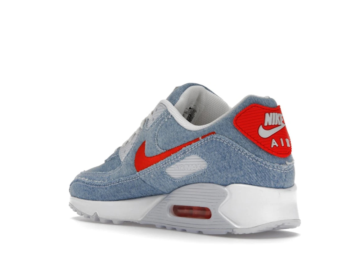 Nike Air Max 90 Denim Light Wash - vue secondaire B