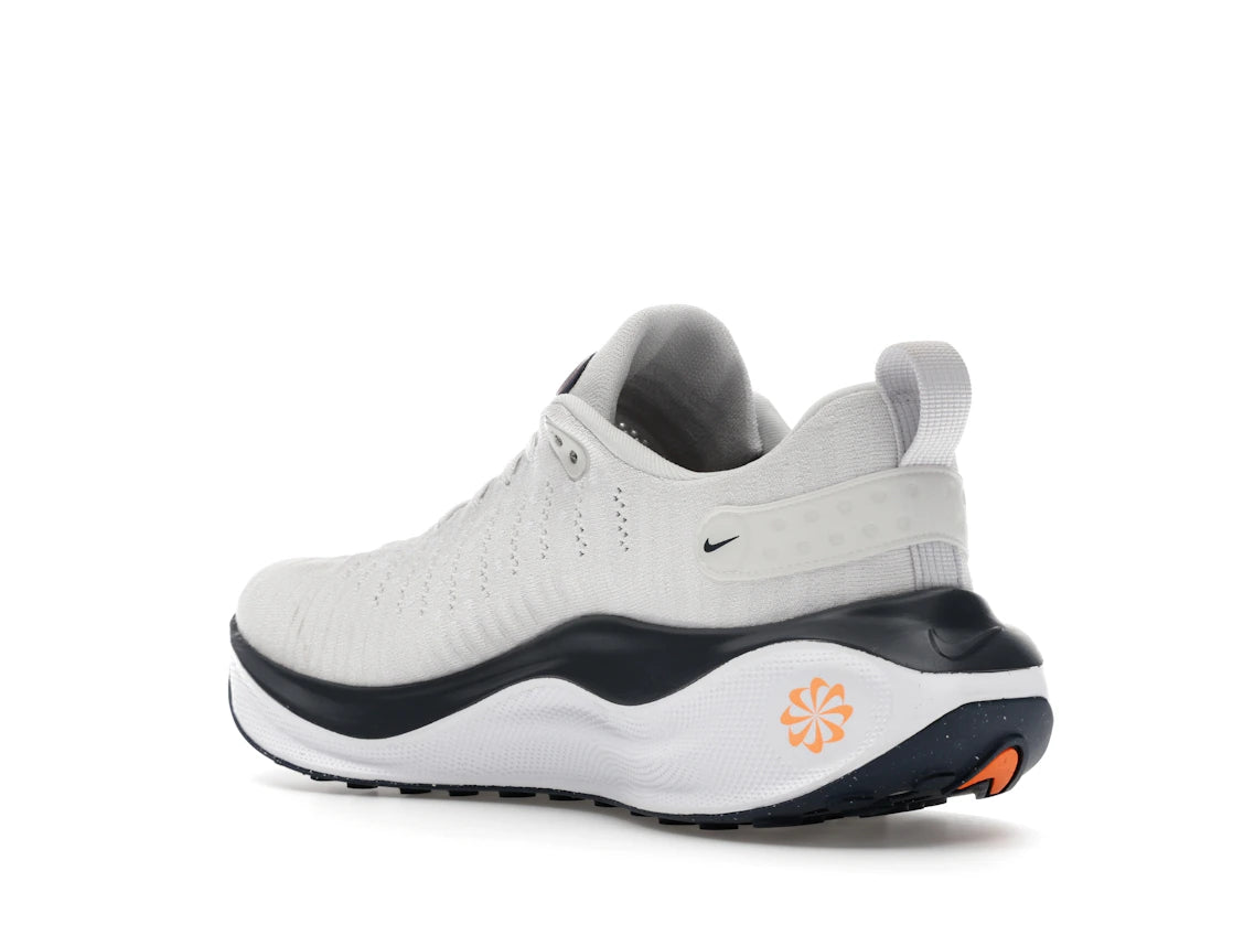 Nike ReactX Infinity Run 4 Platinum Tint Total Orange - vue secondaire B