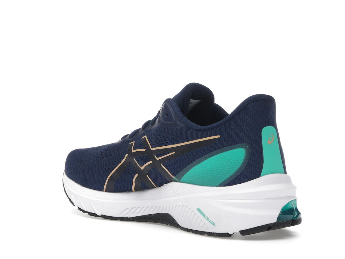 ASICS GT-1000 12 Blue Expanse Champagne (Women's) - vue secondaire B