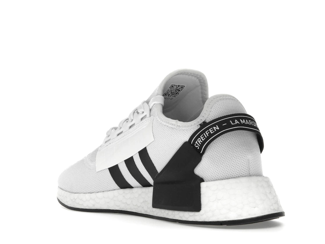 adidas NMD R1 V2 White Black Stripes - vue secondaire B