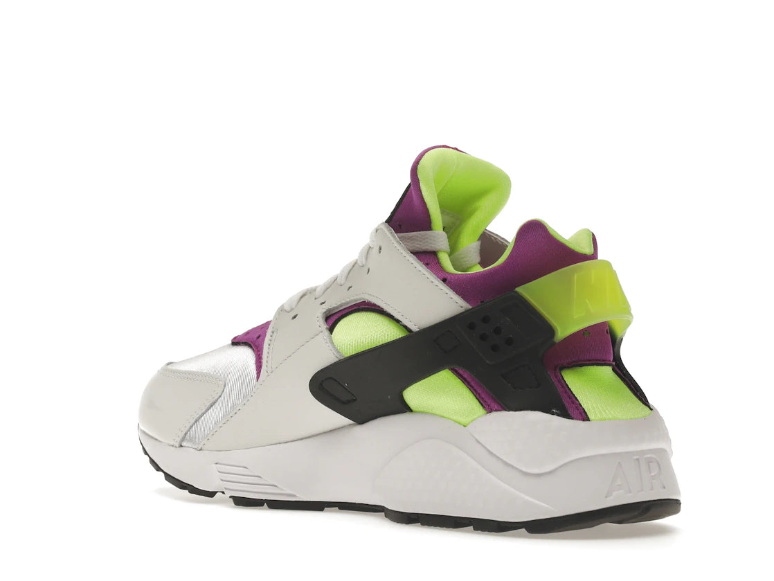Nike Air Huarache Run Neon Yellow Magenta (2021) - vue secondaire B
