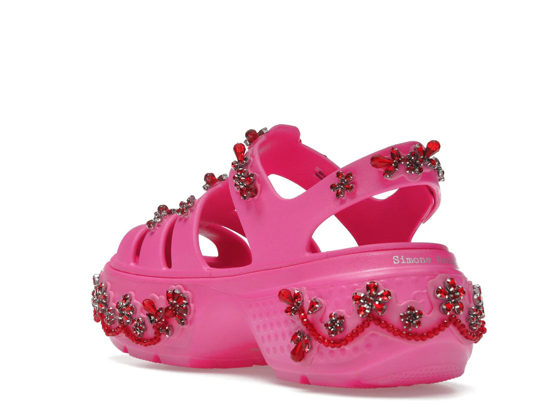 Crocs Stomp Fisherman Clog Simone Rocha Electric Pink - vue secondaire B