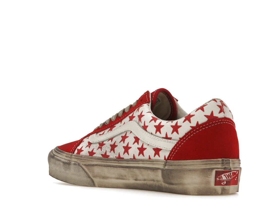 Vans Vault OG Old Skool LX Bianca Chandon Red White - vue secondaire B