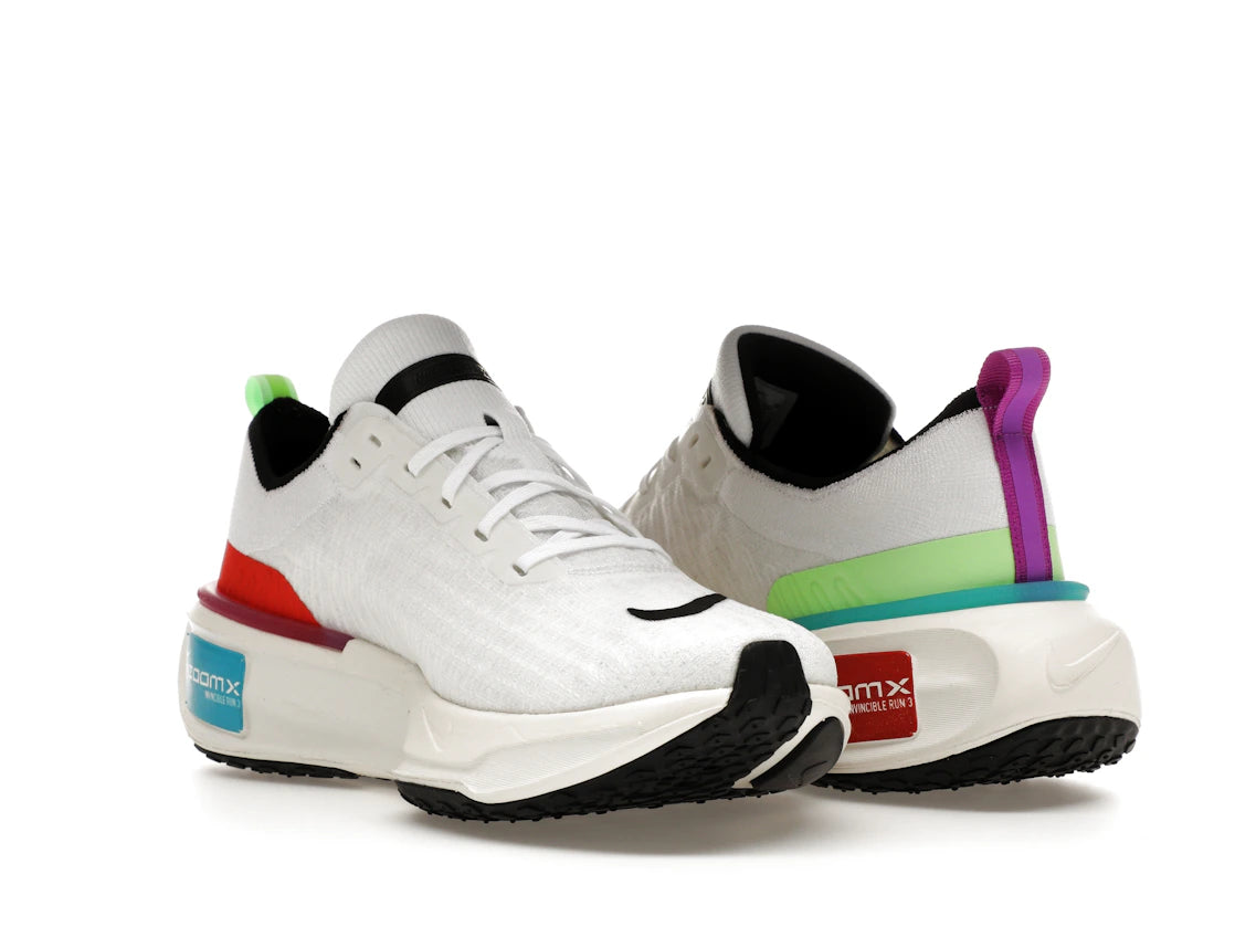 Nike ZoomX Invincible Run 3 SE White Black Picante Red Lime Blast - vue secondaire B