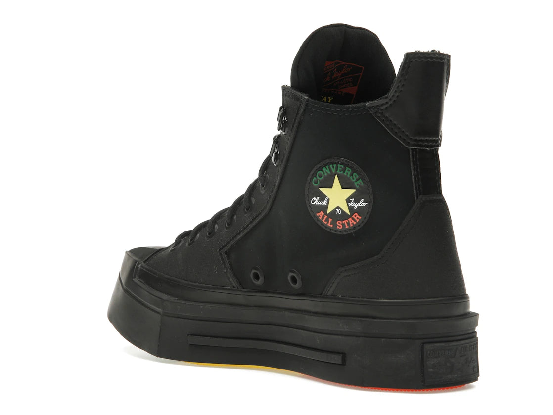 Converse Chuck 70 De Luxe Squared Hi Daily Paper Pan-African - vue secondaire B
