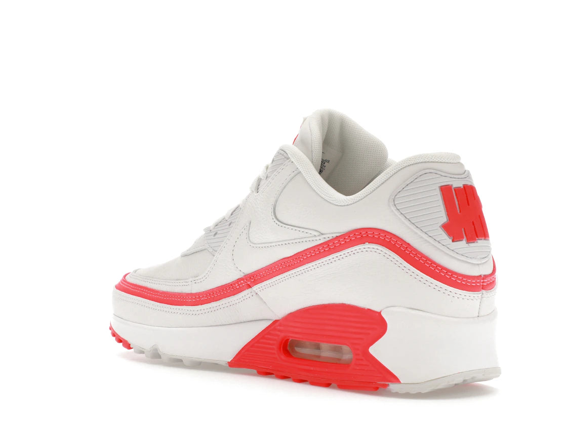 Nike Air Max 90 Undefeated White Solar Red - vue secondaire B