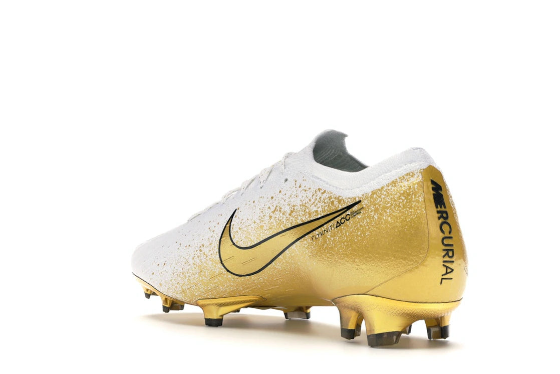 Nike Vapor 12 Elite SE FG White Metallic Gold - vue secondaire B