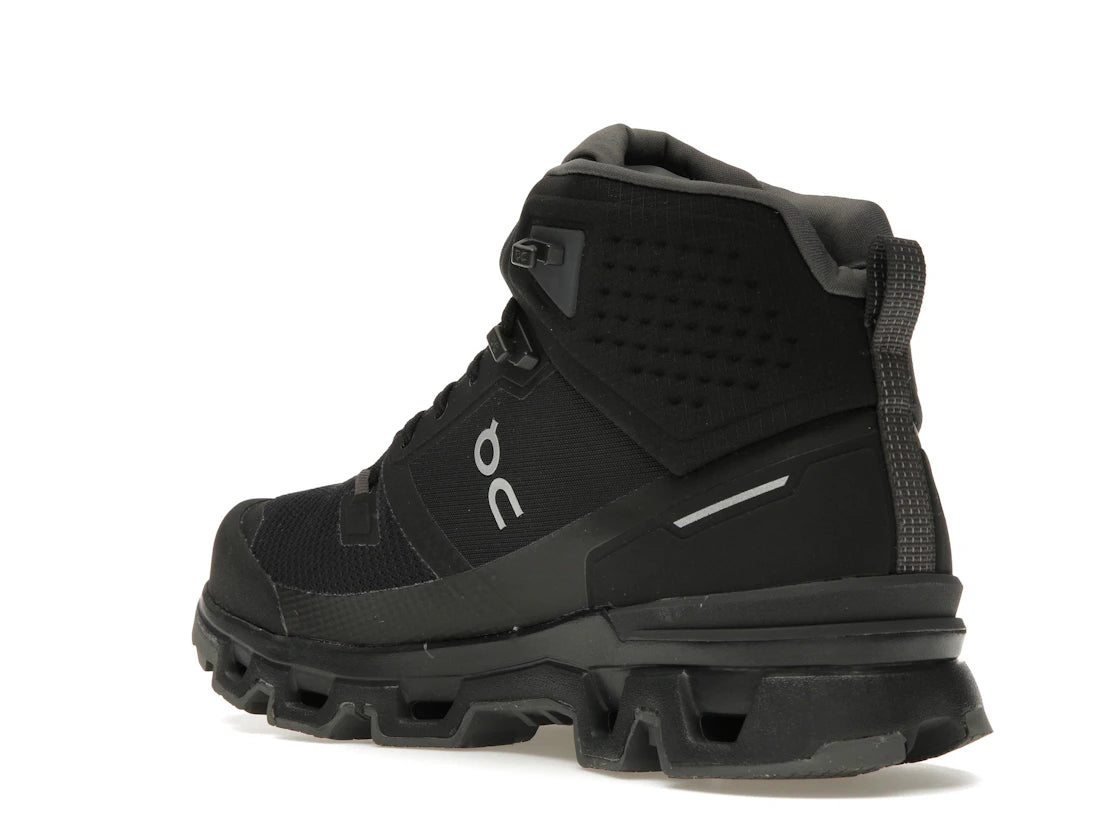 On Running Cloudrock 2 Waterproof Black Eclipse - vue secondaire B