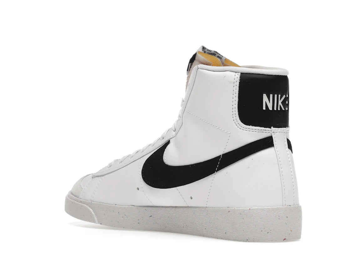 Nike Blazer Mid 77 Next Nature White Black (Women's) - vue secondaire B
