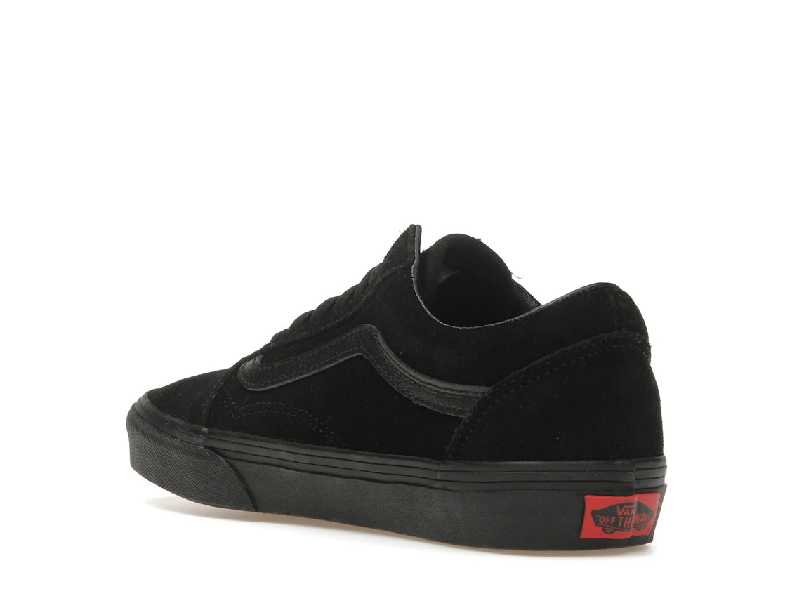 Vans Old Skool Triple Black Suede - vue secondaire B