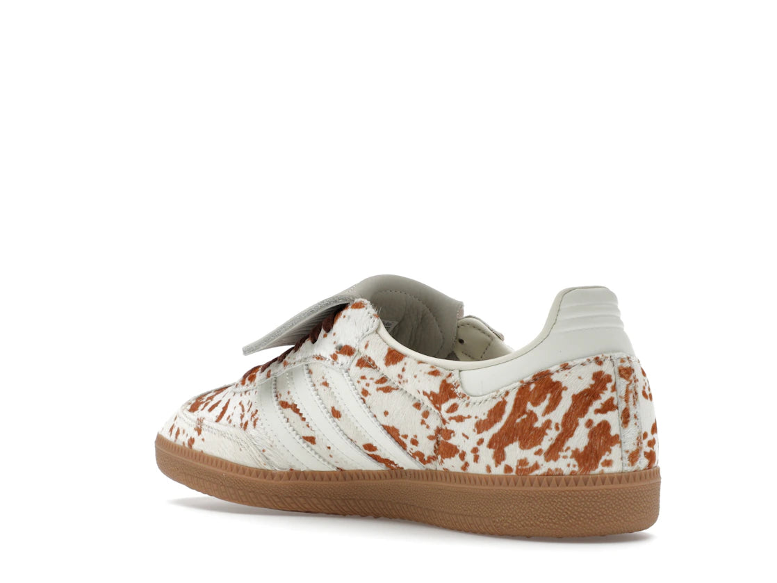 adidas Samba LT Cow Print Brown White (Women's) - vue secondaire B