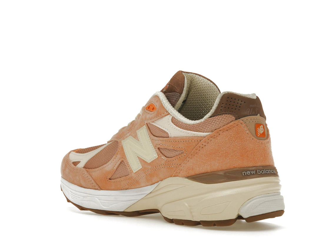 New Balance 990v3 MiUSA size? Exclusive Orange Cream - vue secondaire B