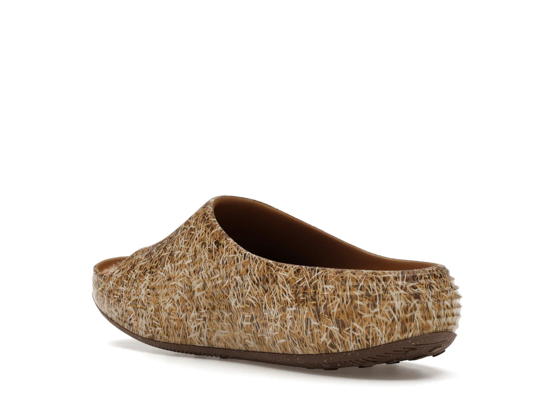 Nike ReactX Rejuven8 Slide .SWOOSH Touch Grass Wheat - vue secondaire B
