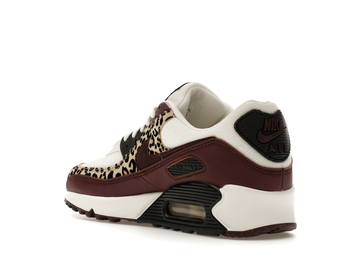 Nike Air Max 90 Leopard Burgundy (Women's) - vue secondaire B