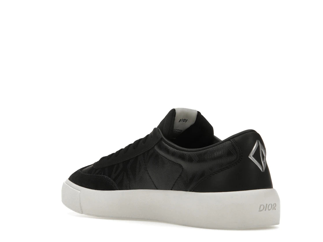 Dior B101 Black CD Diamond Nubuck Calfskin - vue secondaire B