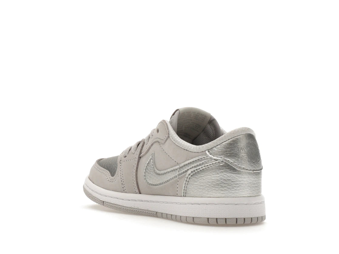 Jordan 1 Low OG Metallic Silver (TD) - vue secondaire B
