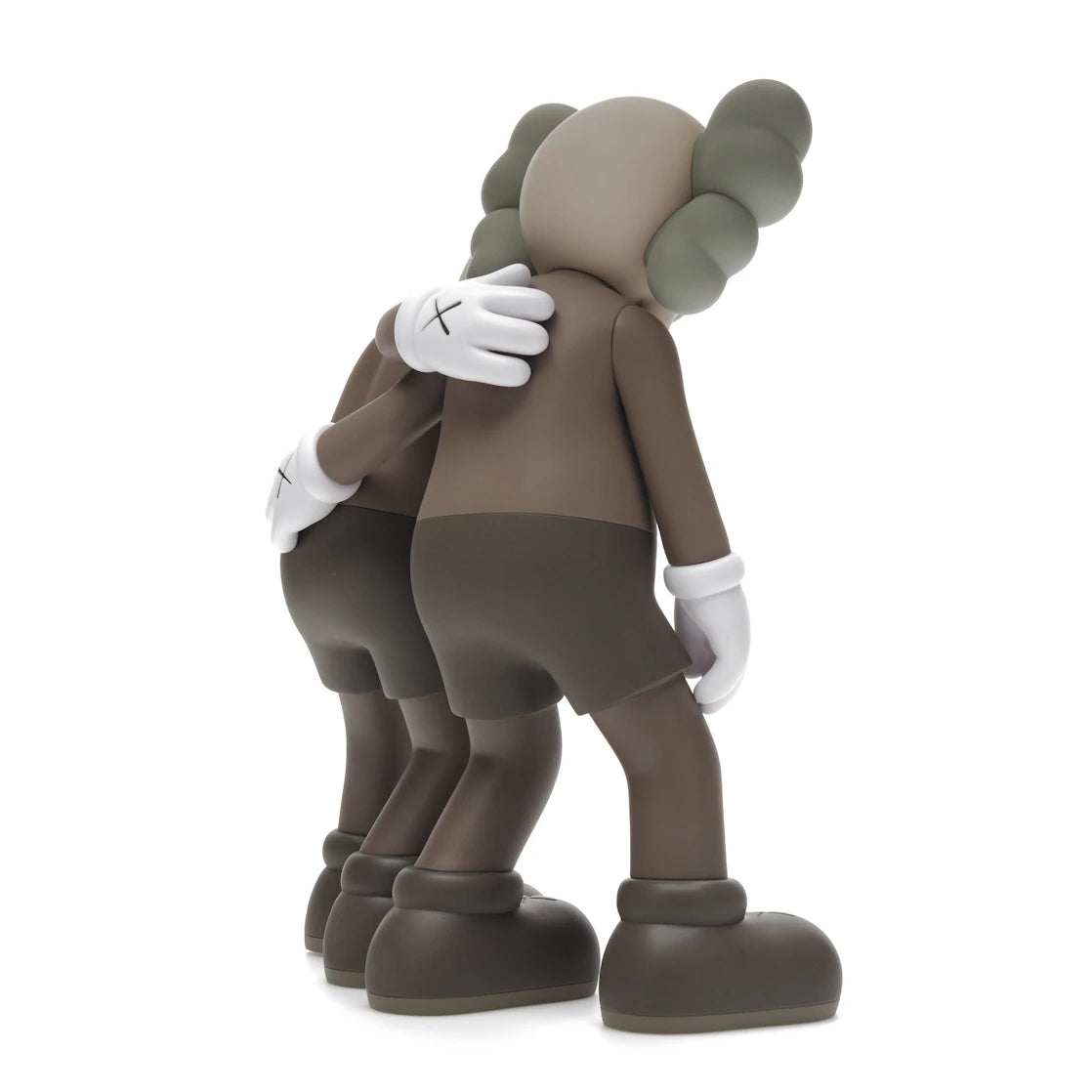 KAWS Along The Way Vinyl Figure Brown - vue secondaire B