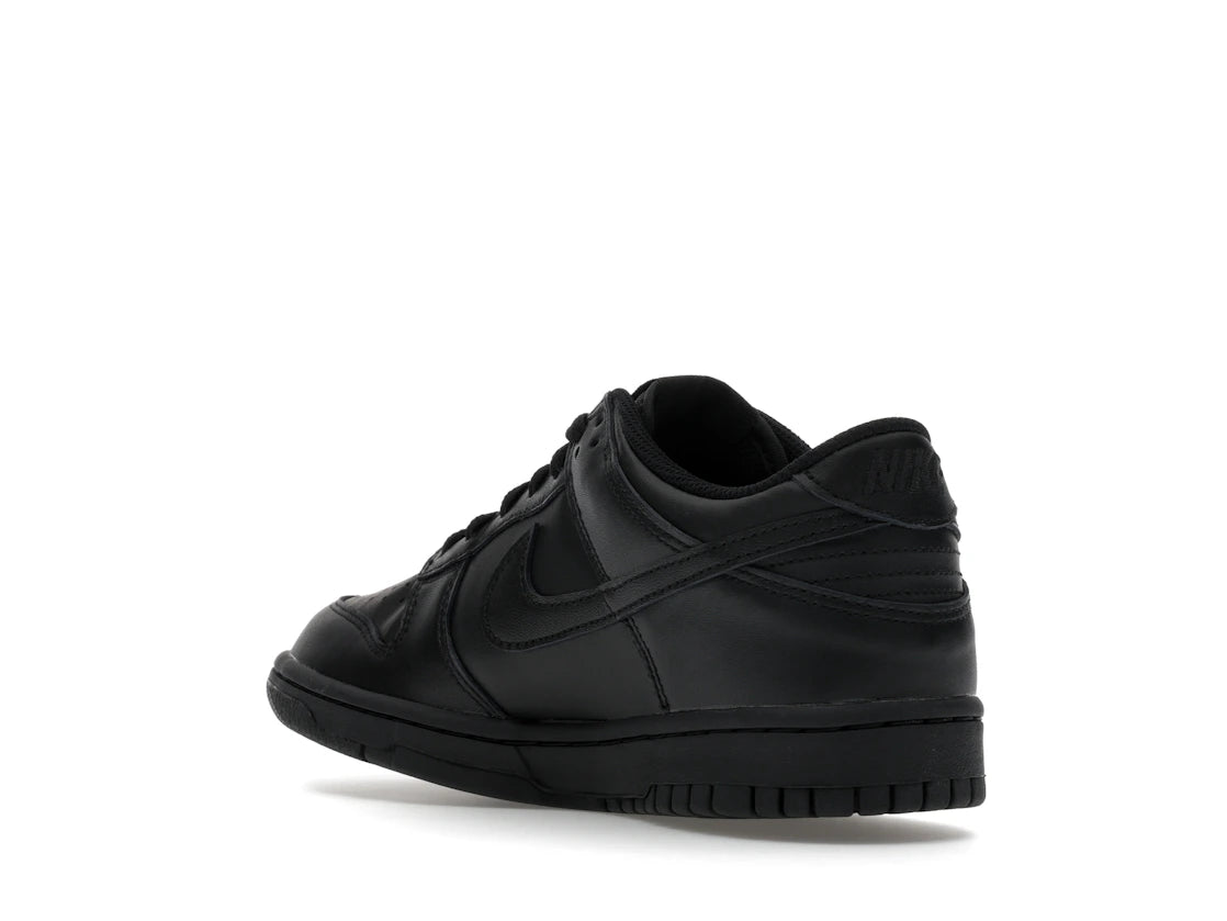 Nike Dunk Low Triple Black (GS) - vue secondaire B