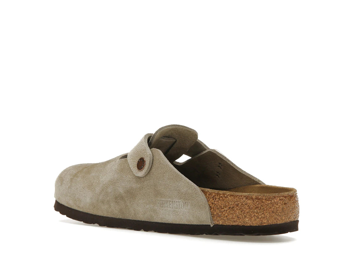 Birkenstock Boston BS Suede Taupe - vue secondaire B