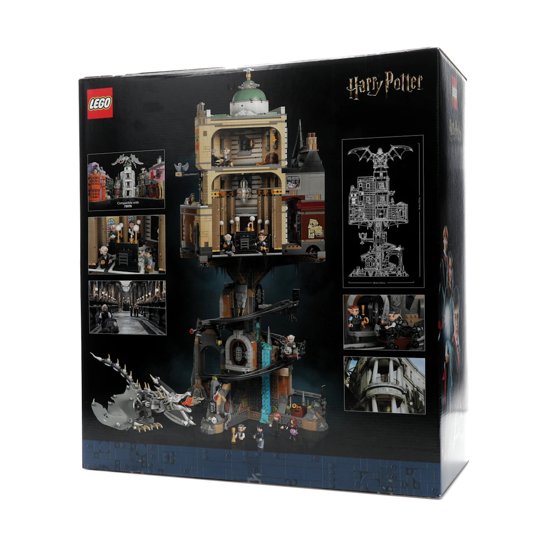 LEGO Harry Potter Gringotts Wizarding Bank Collectors' Edition Set 76417 - vue secondaire B