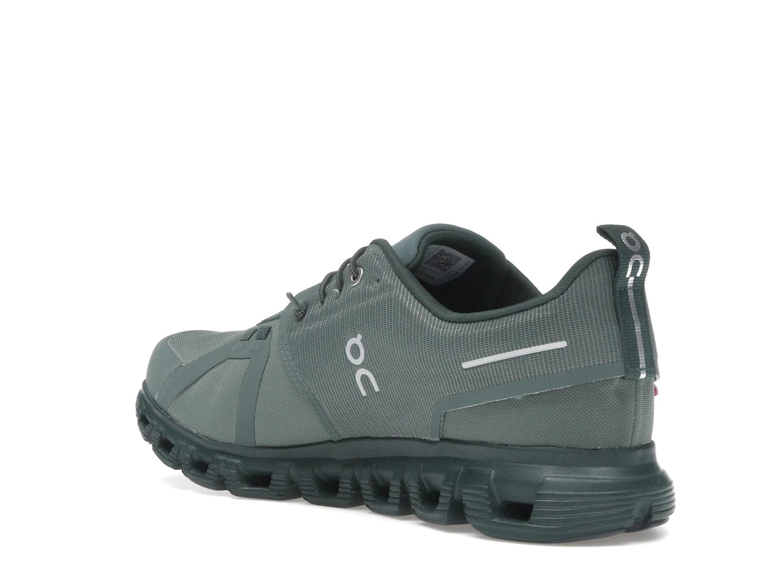 On Running Cloud 6 Waterproof Olive Evergreen - vue secondaire B