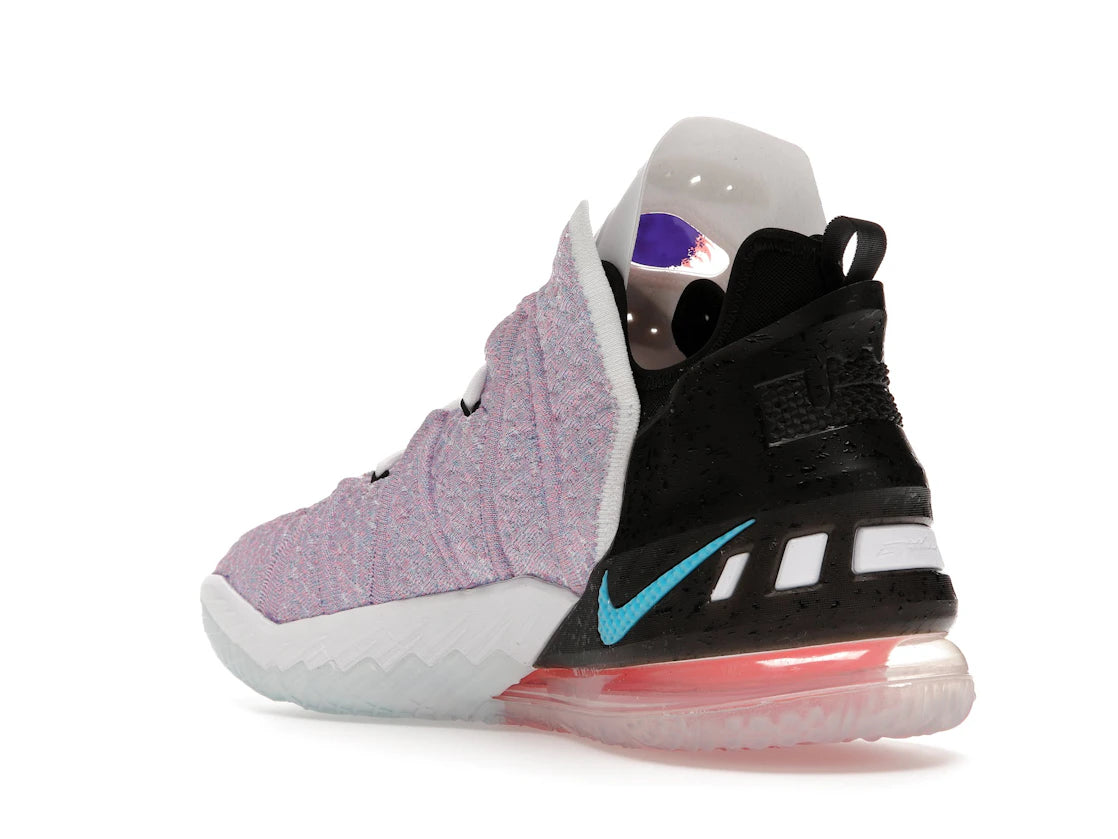 Nike LeBron 18 Graffiti Blue Muti-Color - vue secondaire B