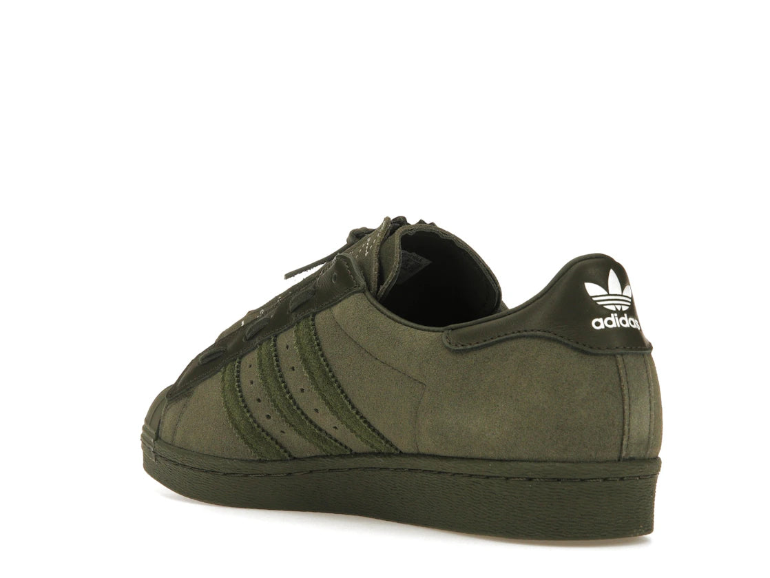 adidas Superstar 80s Neighborhood Olive - vue secondaire B