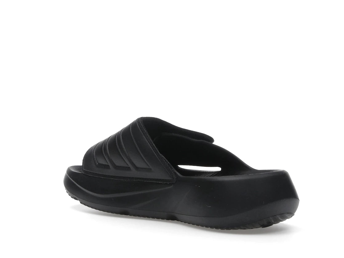 adidas Lightblaze Slides Black White - vue secondaire B