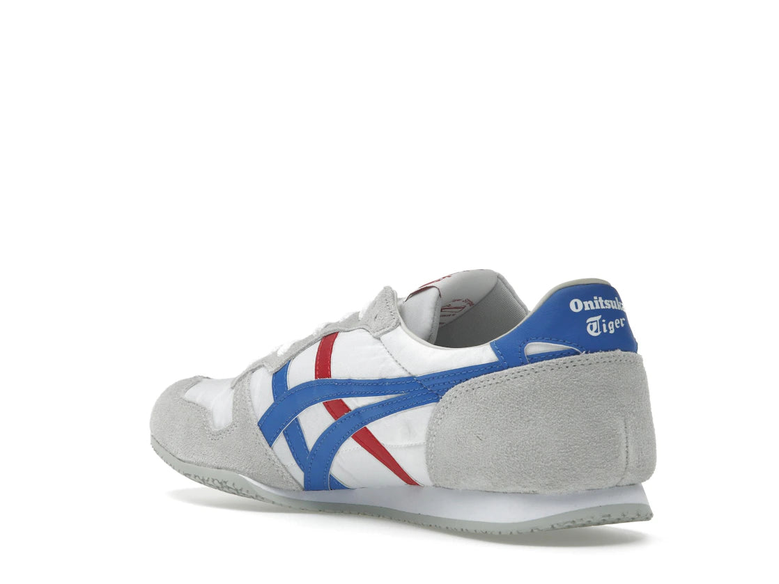 Onitsuka Tiger Serrano White Directoire Blue Red - vue secondaire B