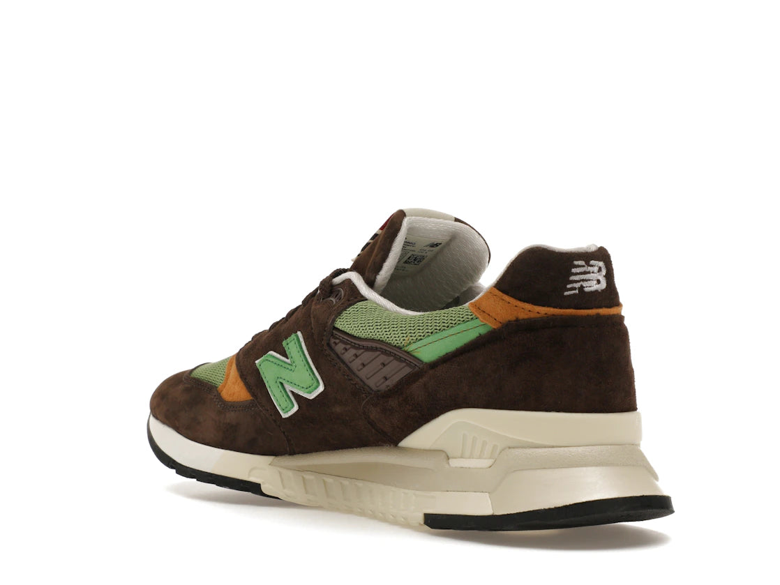 New Balance 998 MiUSA Teddy Santis Brown Green - vue secondaire B