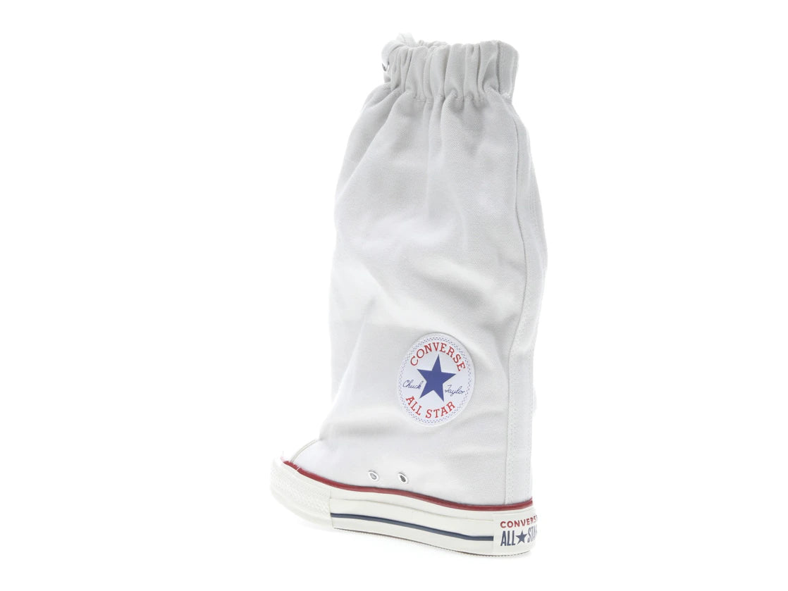 Converse Chuck Taylor All Star XHi Slouch Wedge Vaquera White (Women's) - vue secondaire B