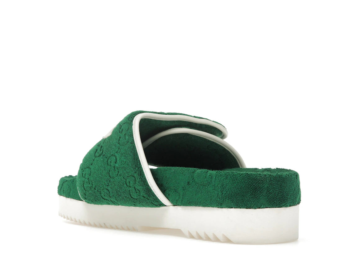 adidas x Gucci GG Platform Sandal Green - vue secondaire B