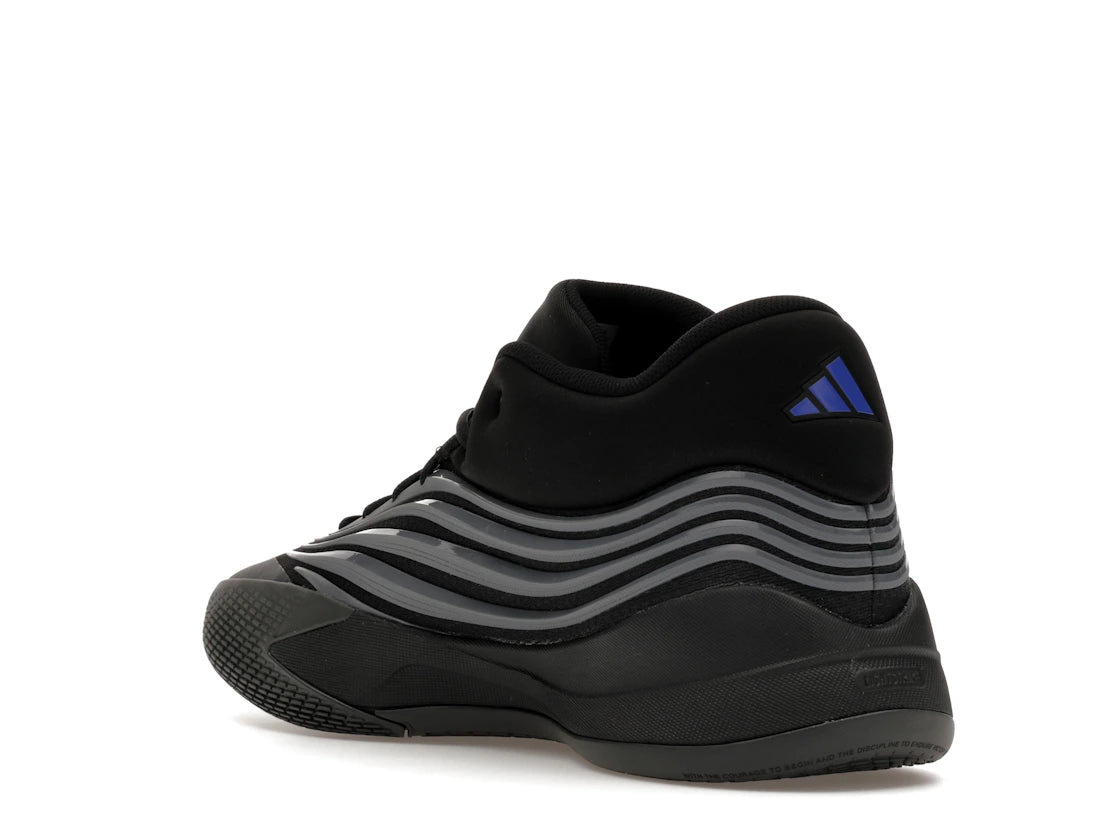 adidas Dame 10 Core Black Iron Metallic - vue secondaire B