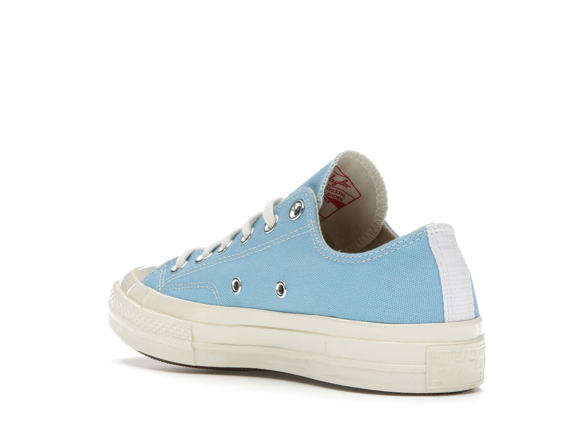 Converse Chuck Taylor All Star 70 Ox Comme des Garcons PLAY Bright Blue - vue secondaire B
