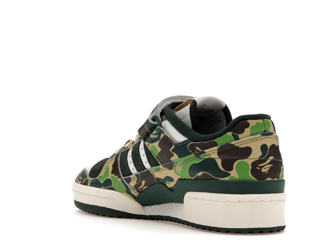 adidas Forum 84 Low Bape 30th Anniversary Green Camo - vue secondaire B