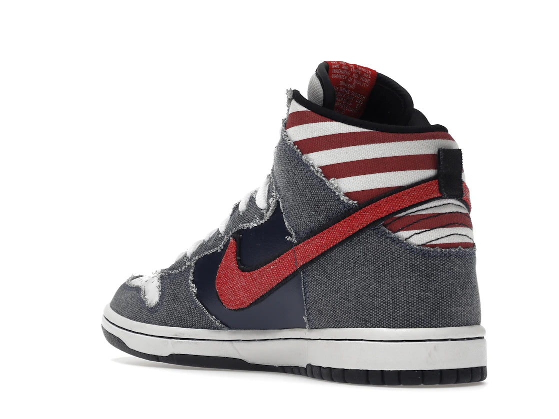 Nike SB Dunk High Born in the USA - vue secondaire B