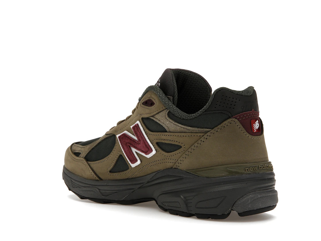 New Balance 990v3 MiUSA Teddy Santis Green Purple - vue secondaire B