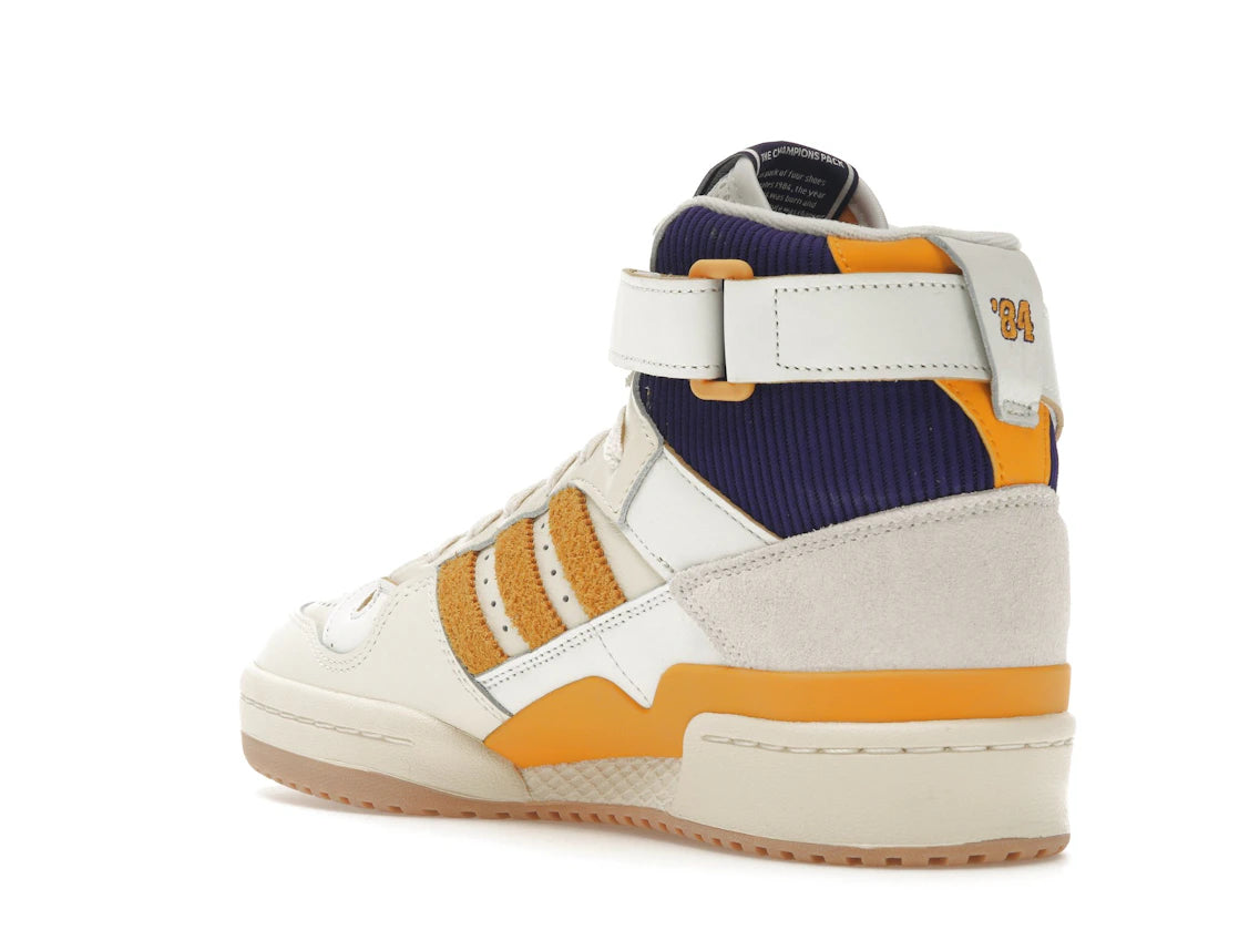 adidas Forum 84 High Collegiate Purple Collegiate Gold - vue secondaire B