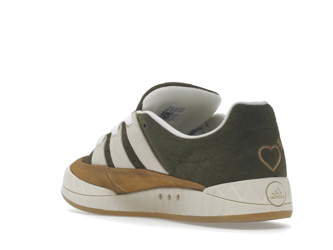 adidas Adimatic Human Made Dust Green - vue secondaire B