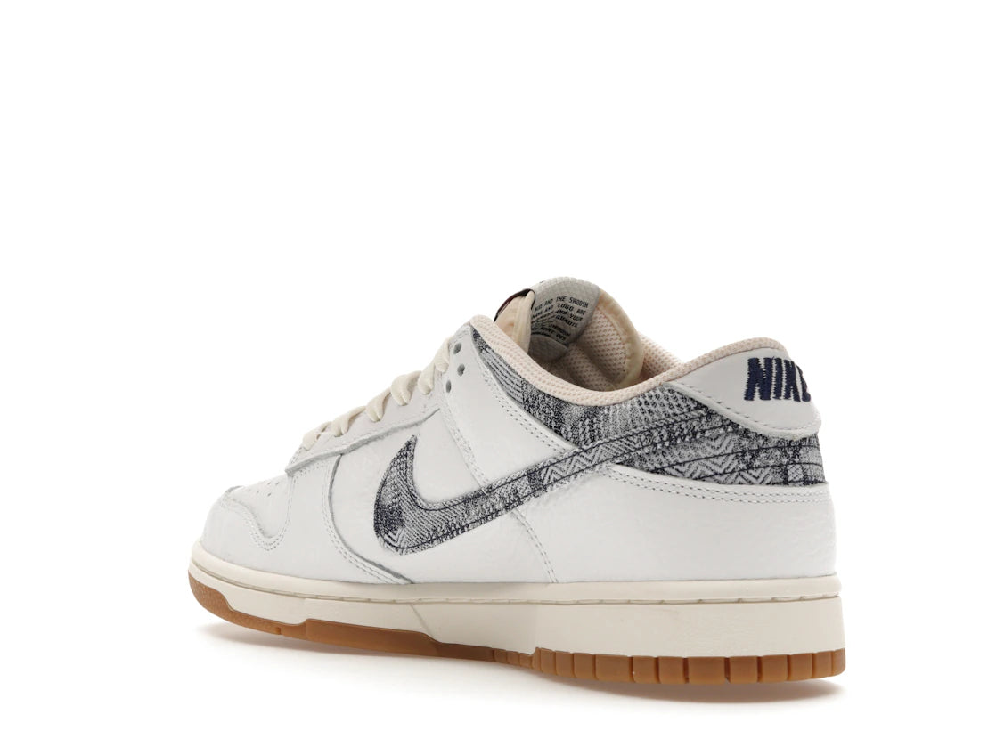Nike Dunk Low New Americana Washed Denim - vue secondaire B