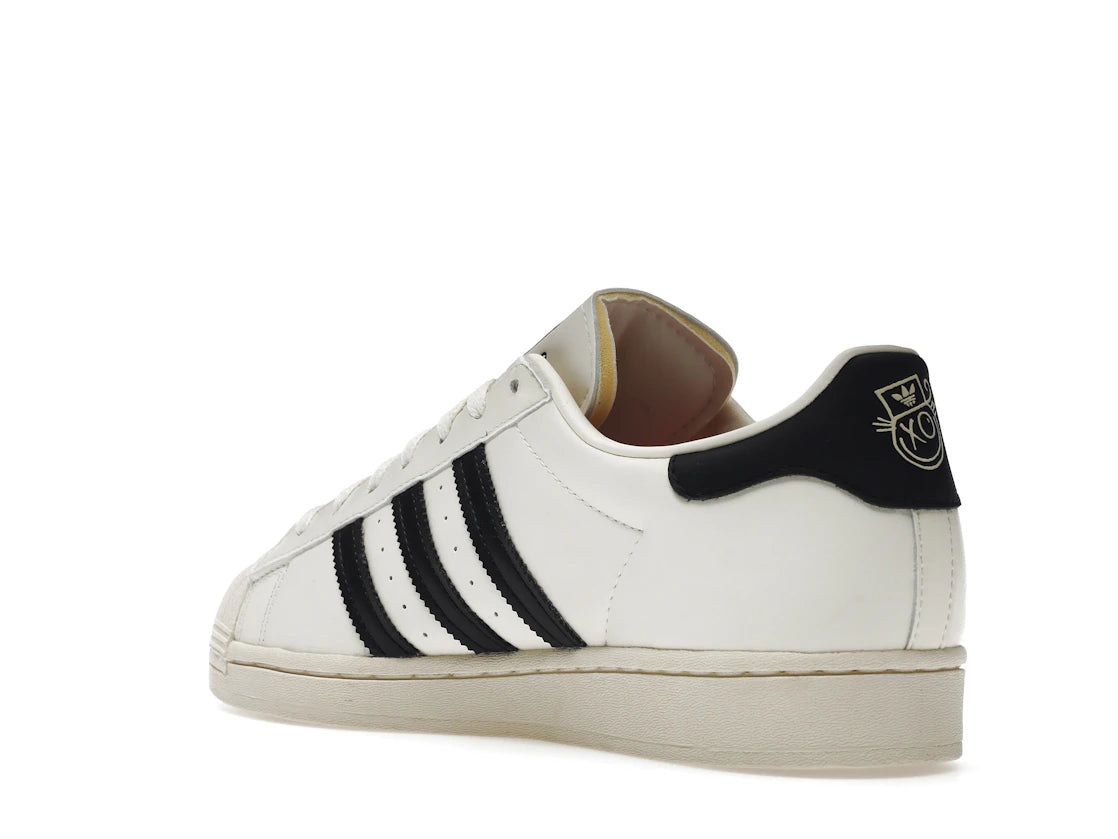 adidas Superstar Andre Saraiva Chalk White Black - vue secondaire B